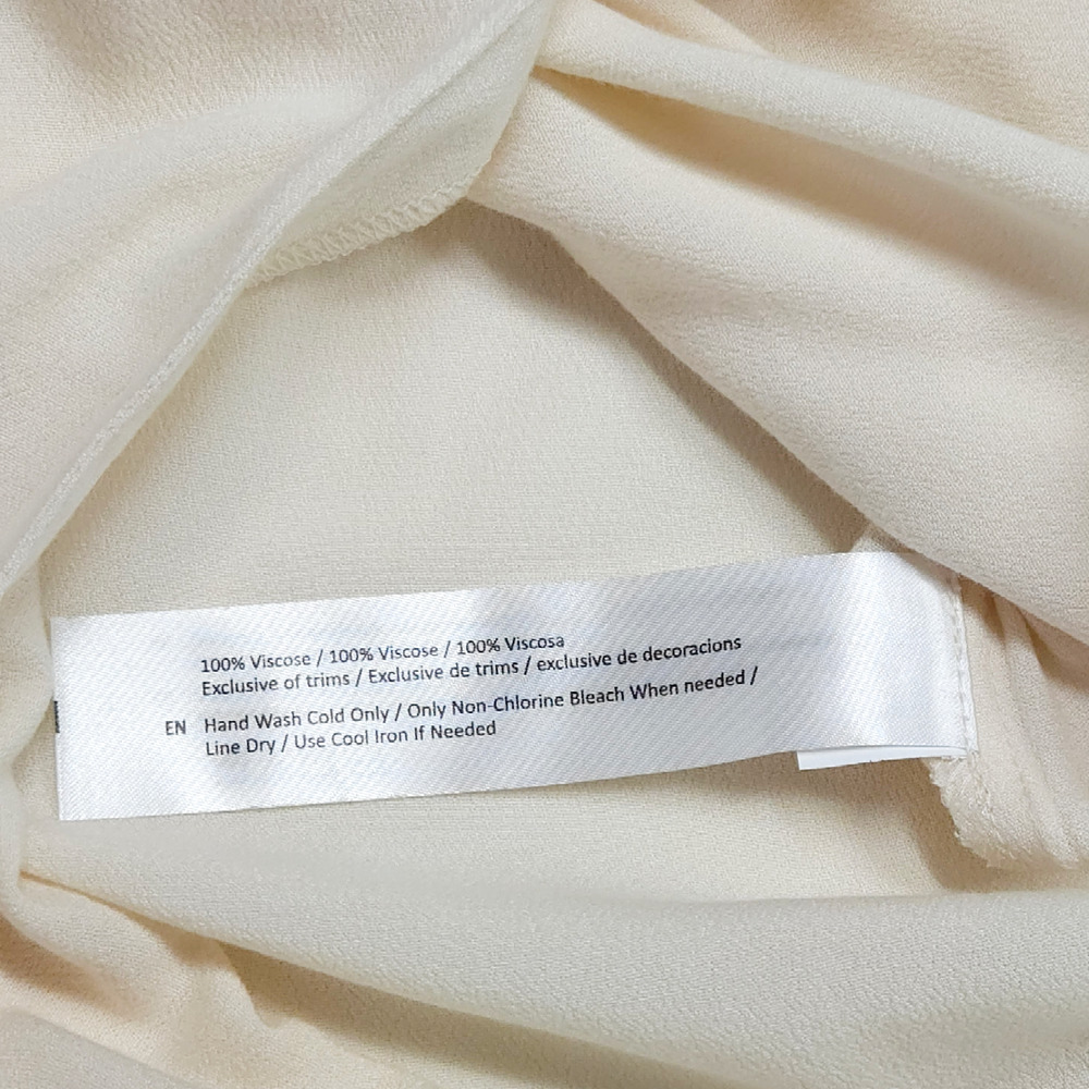 NWT B.O.G. Band of the Free Denise Ruffle Collar‎ Top Sz. M [8-10] Cream - Picture 9 of 14